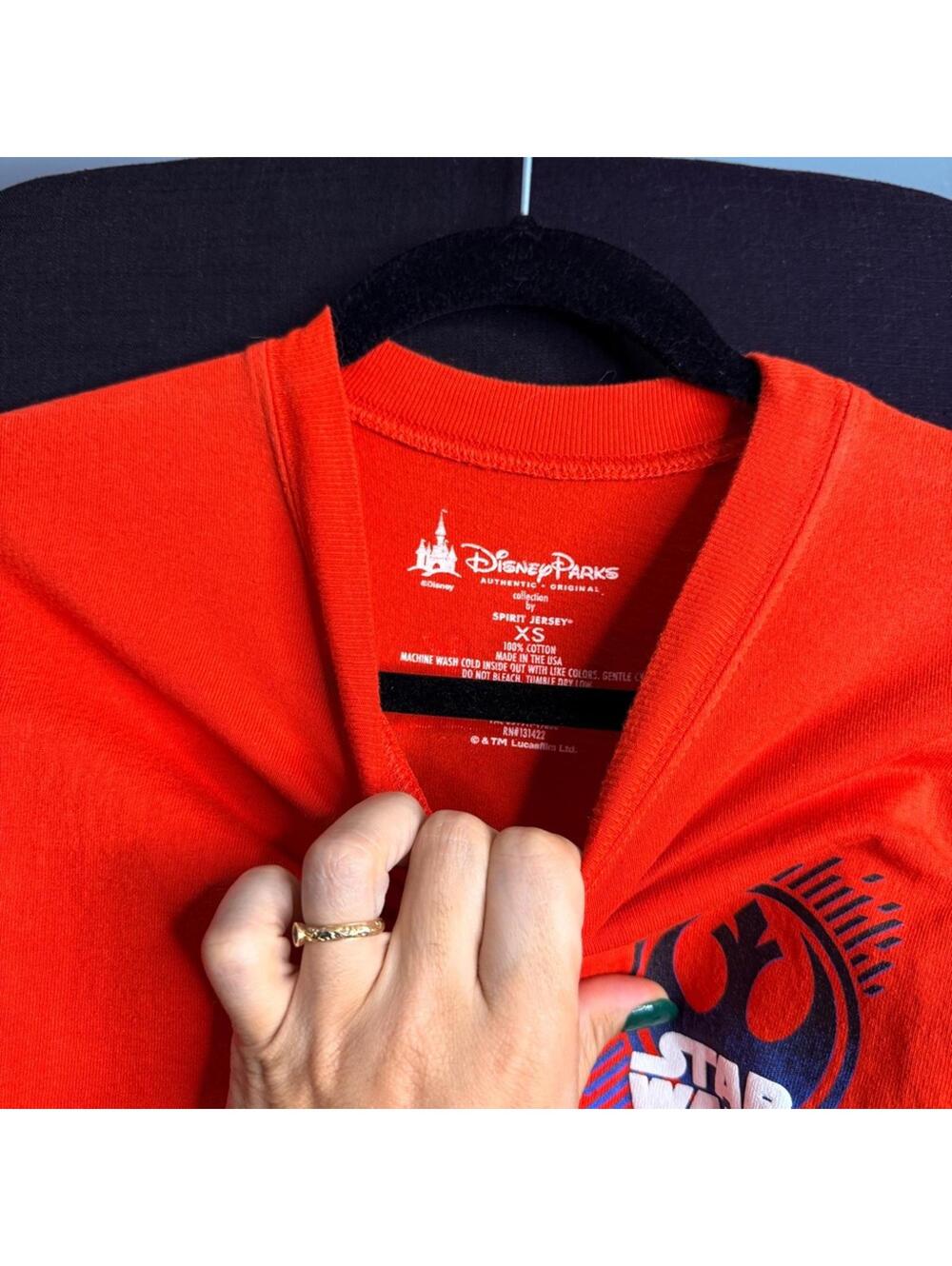 Star Wars Run Disney Spirit Jersey - XS, Red (2018 Star Wars Marathon Weekend) - Picture 3 of 8